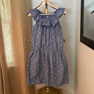 Chambray with small cactus print NWOT